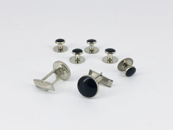 cefai cufflinks 1 black silver